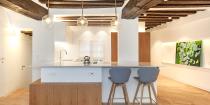 Projet maitre albert architecture d'intérieur cuisine ouverte 