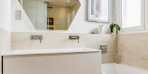 Neuilly sur seine appartement architecture d'intérieure salle de bain douche baignoire 