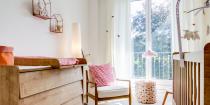 Neuilly sur seine appartement architecture d'intérieure chambre enfant bois